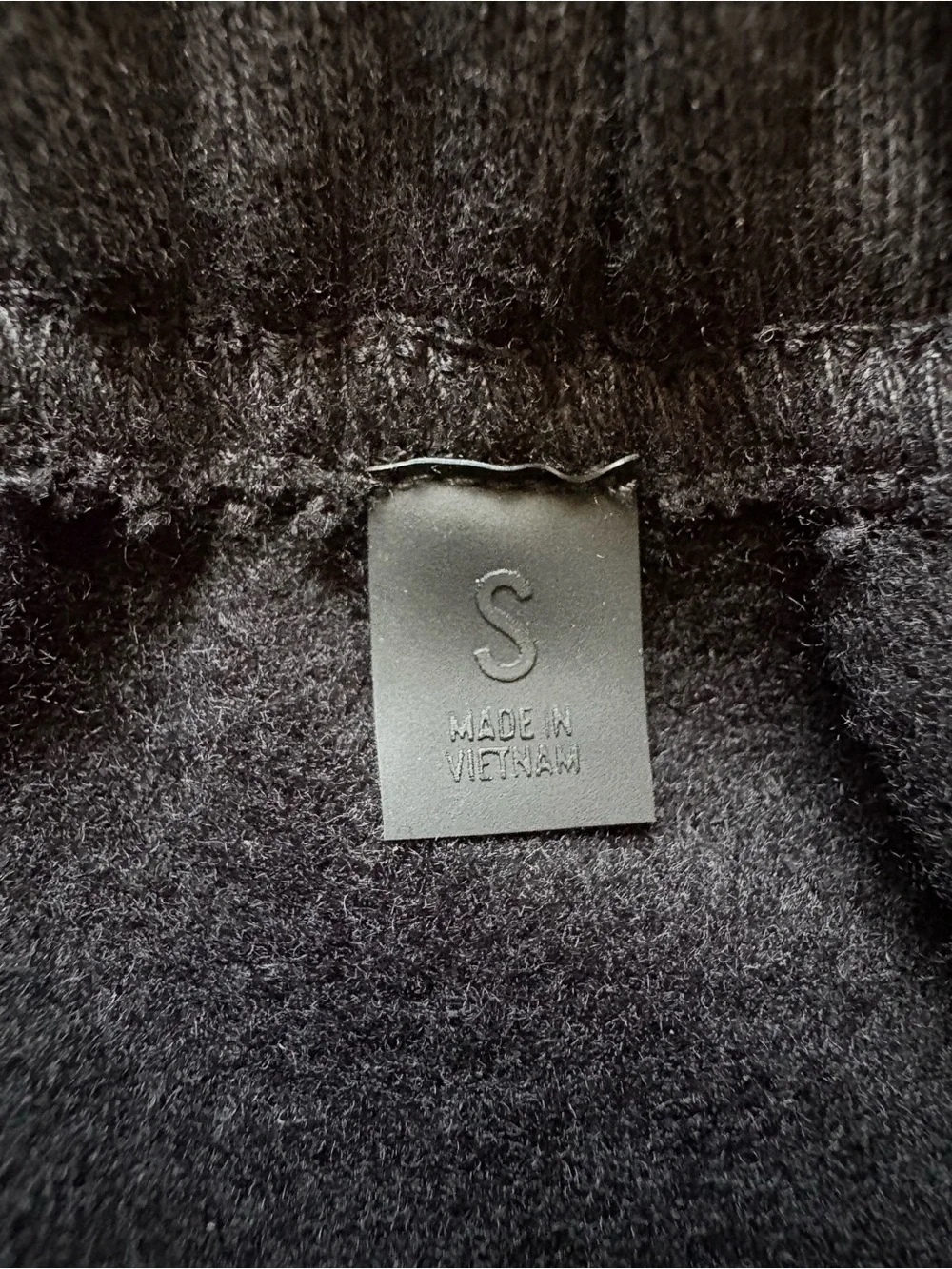 NWT Fear of God Essentials Heavy Fleece Sweatpant Black Small Oversized FW24 - Picture 8 of 11